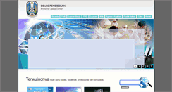 Desktop Screenshot of dindik.jatimprov.go.id