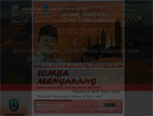 Tablet Screenshot of disbudpar.jatimprov.go.id