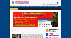Desktop Screenshot of bkd.jatimprov.go.id